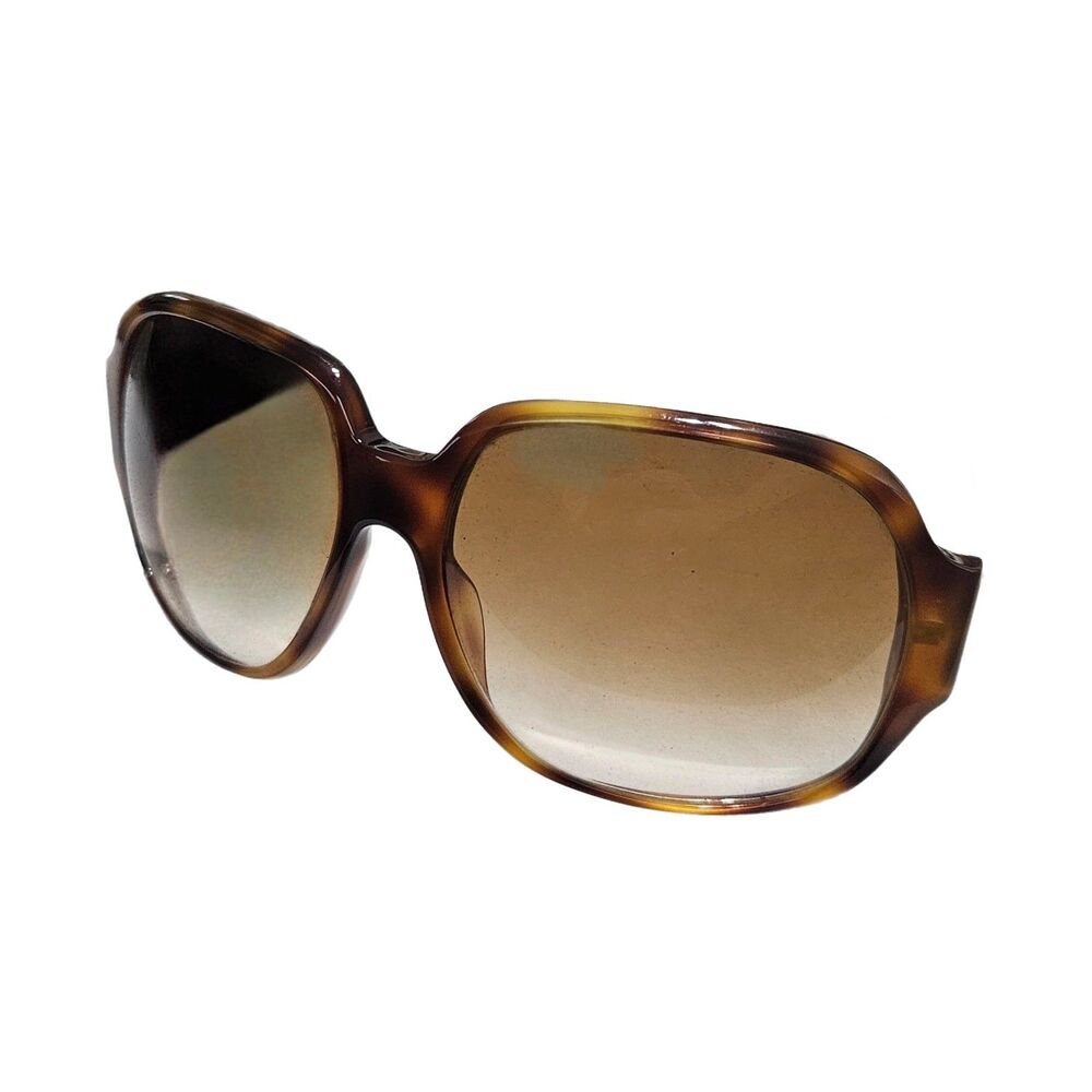 Gucci Oversized Tortoiseshell Sunglasses Brown Gradient Logo + Case GG 2948/S - Picture 4 of 10